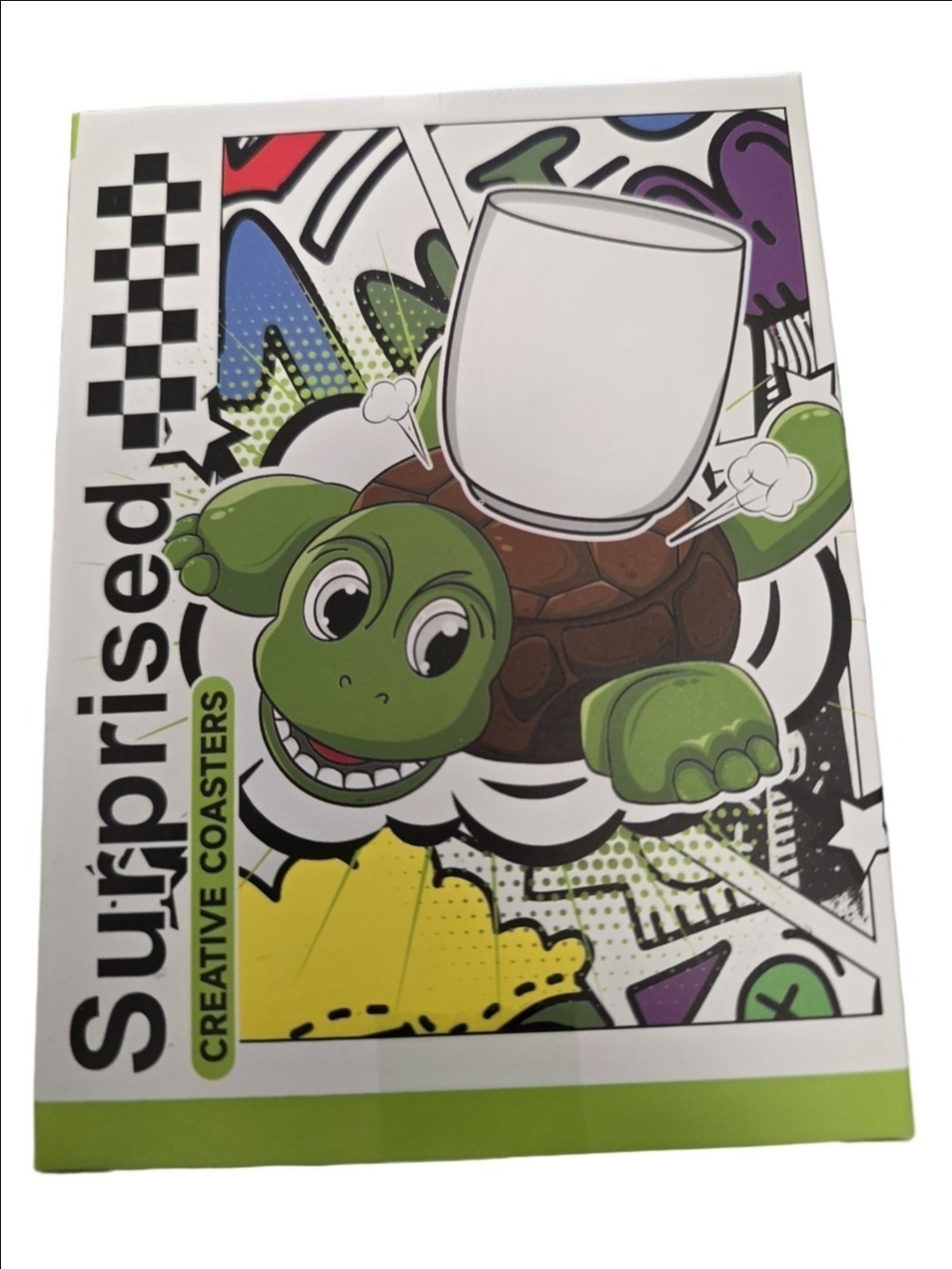 Creative Coasters - Green Turtle Design - Picture 2 of 5